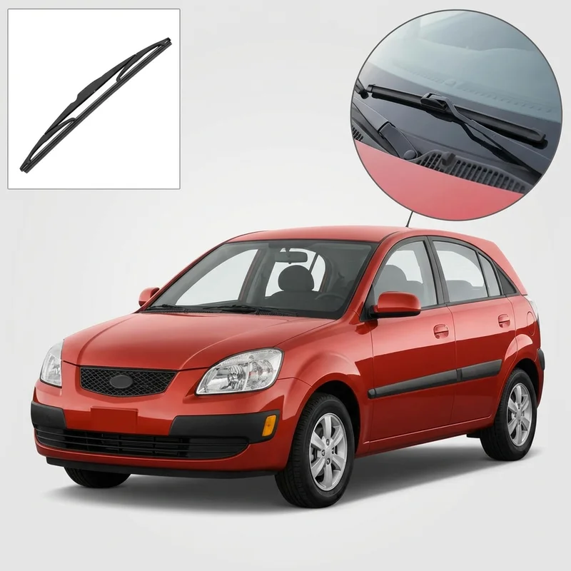 Driver Side Wiper Blade for Kia Rio5 (2006 - 2011) - 1