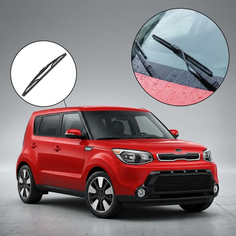 Passenger Side Wiper Blade for Kia Soul (2010 - 2025) - 1