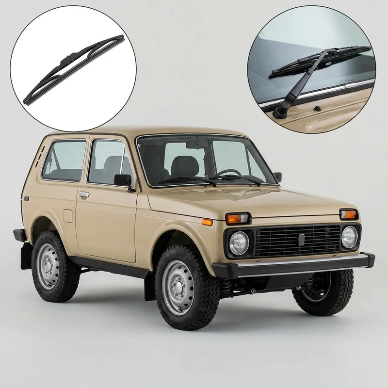 Passenger Side Wiper Blade for Lada Niva (1984 - 1993) - 1
