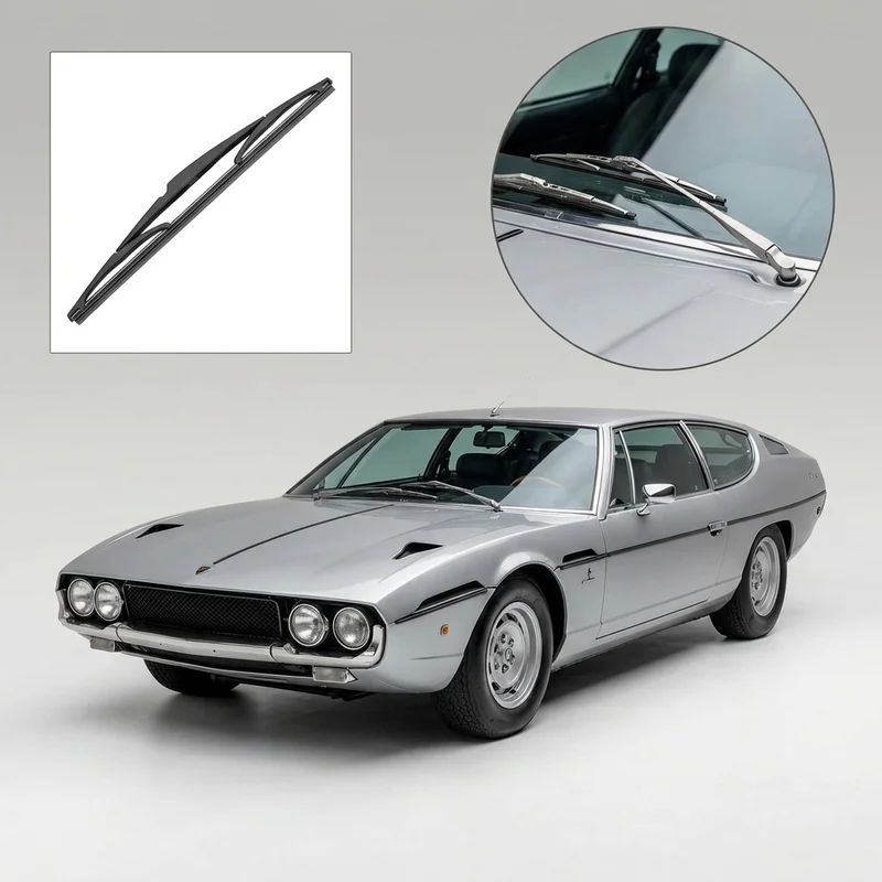 Passenger Side Wiper Blade for Lamborghini Espada (1971 - 1978) - 1