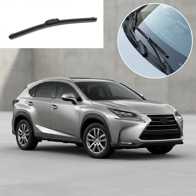 Passenger Side Wiper Blade for Lexus NX300h (2015 - 2021) - 1