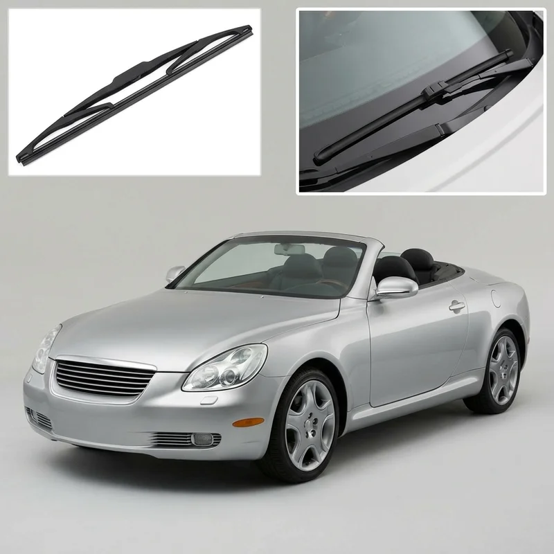 Passenger Side Wiper Blade for Lexus SC430 (2002 - 2010) - 1
