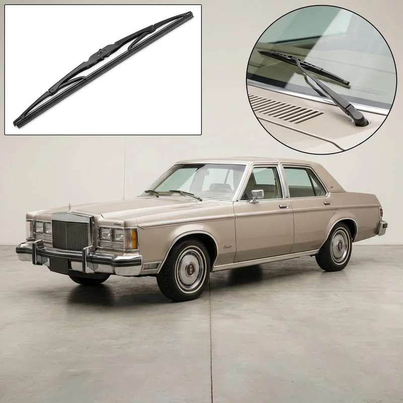 Driver Side Wiper Blade for Lincoln Versailles (1977 - 1980) - 1
