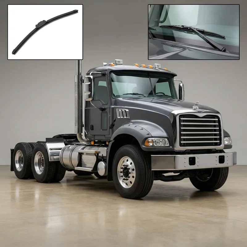 Passenger Side Wiper Blade for Mack GU8 (2008 - 2019) - 1