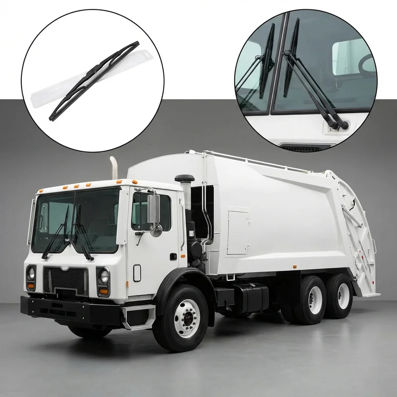 Driver Side Wiper Blade for Mack LE (1995 - 2007) - 1