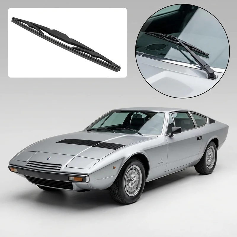 Driver Side Wiper Blade for Maserati Khamsin (1974 - 1979) - 1