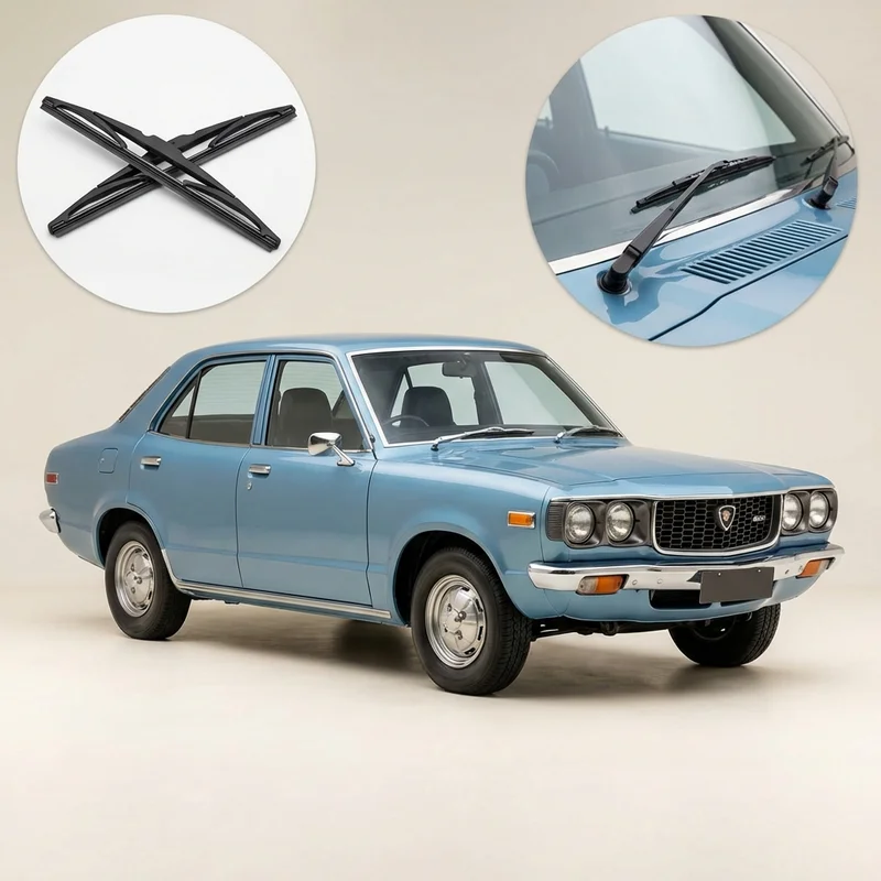 Driver Side Wiper Blade for Mazda 808 (1972 - 1977) - 1