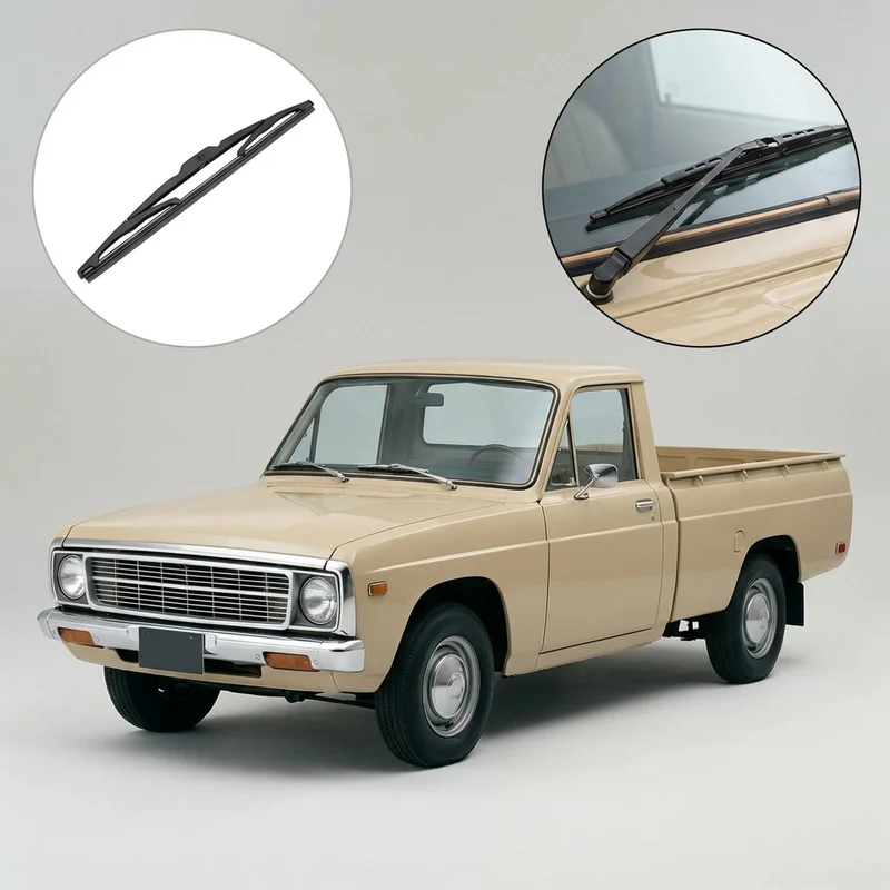 Driver Side Wiper Blade for Mazda B1600 (1972 - 1976) - 1