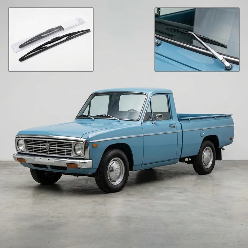 Passenger Side Wiper Blade for Mazda B1600 (1972 - 1976) - 1