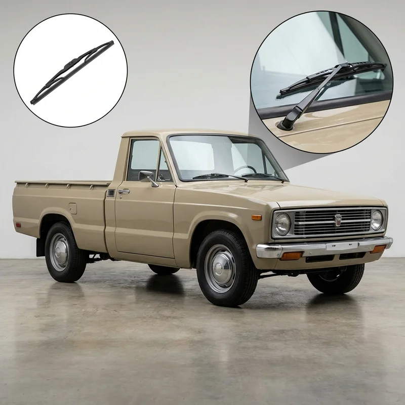 Driver Side Wiper Blade for Mazda B1800 (1977 - 1978) - 1