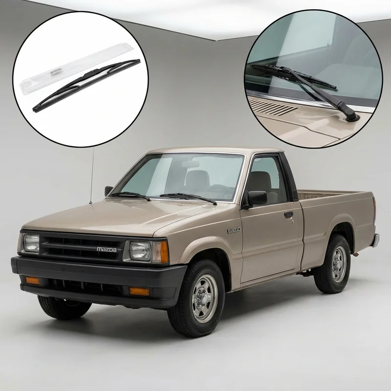 Passenger Side Wiper Blade for Mazda B2600 (1987 - 1993) - 1
