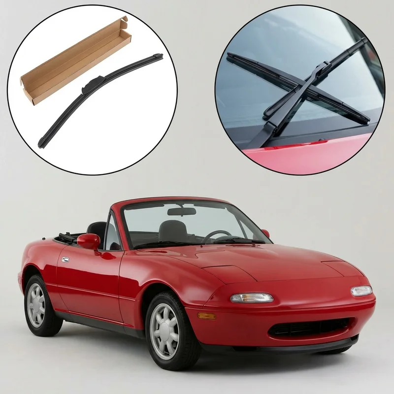 Passenger Side Wiper Blade for Mazda Miata (1990 - 2005) - 1