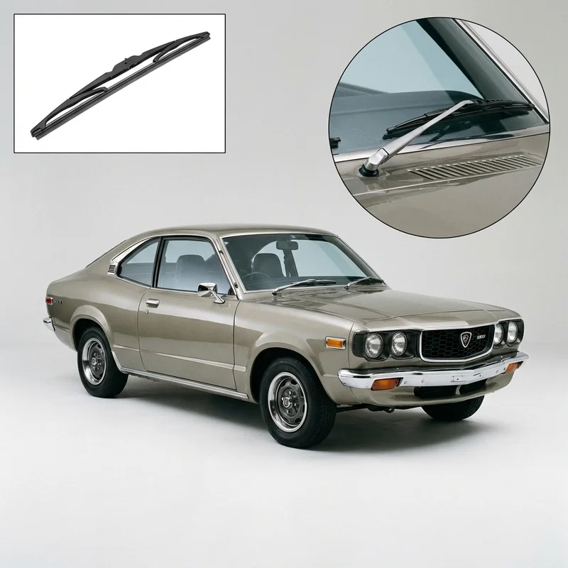 Passenger Side Wiper Blade for Mazda RX-3 (1972 - 1978) - 1