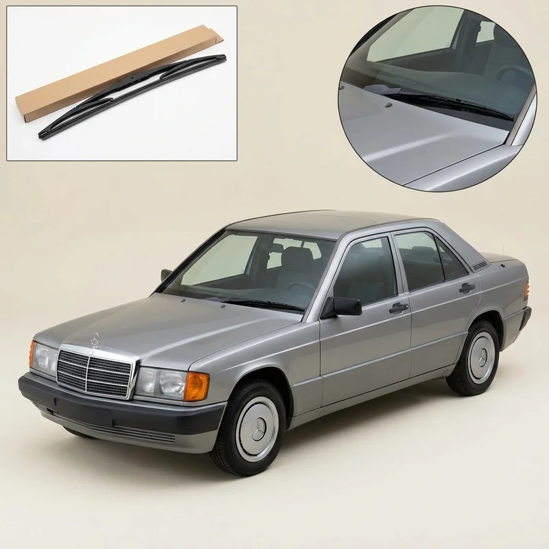 Driver Side Wiper Blade for Mercedes-Benz 190D (1984 - 1989) - 1