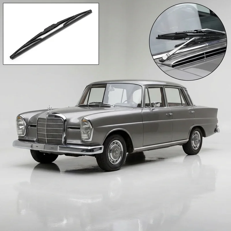 Vadītāja puses logu tīrītāja slotiņa Mercedes-Benz 230 (1966 - 1978) - 1