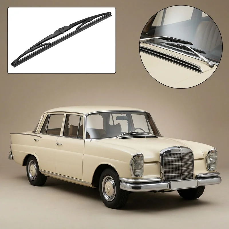 Passenger Side Wiper Blade for Mercedes-Benz 230S (1966 - 1967) - 1