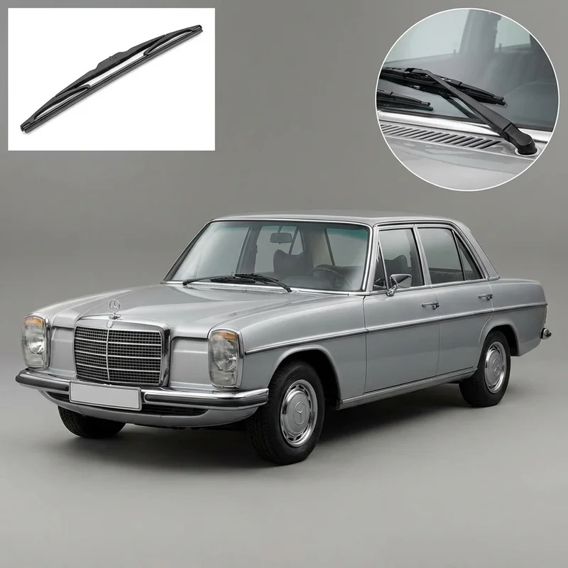 Passenger Side Wiper Blade for Mercedes-Benz 250 (1970 - 1972) - 1