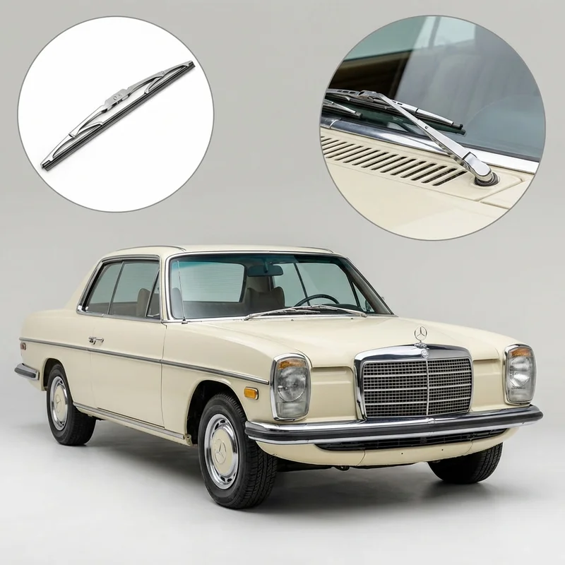 Driver Side Wiper Blade for Mercedes-Benz 250C (1970 - 1972) - 1