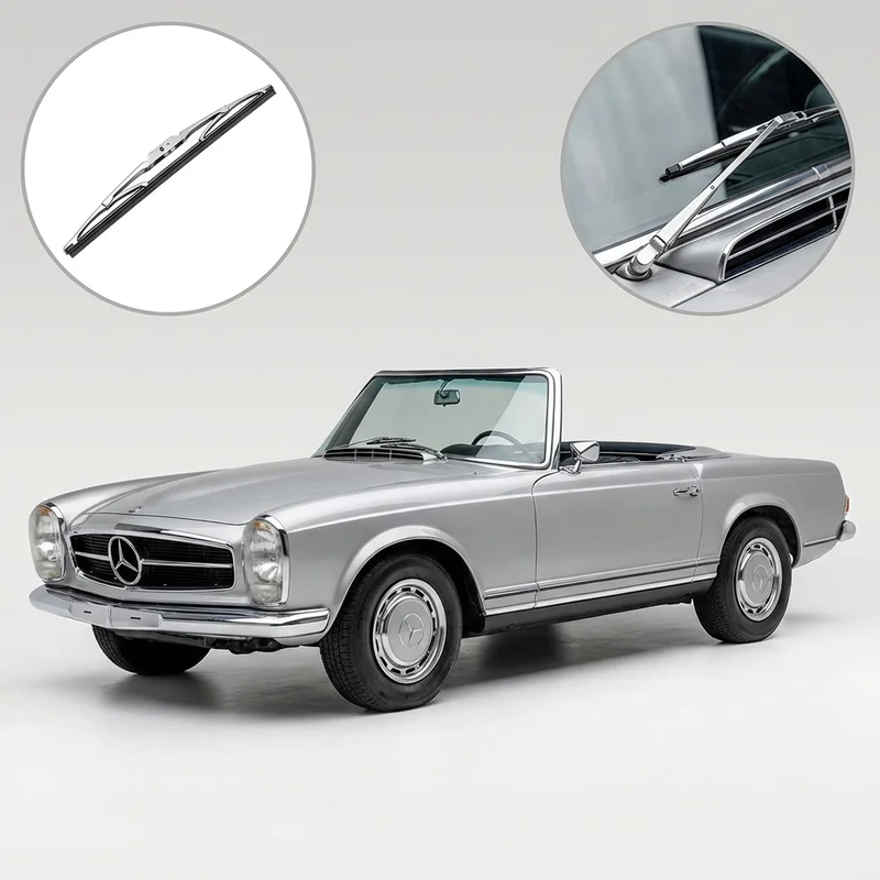 Driver Side Wiper Blade for Mercedes-Benz 250SL (1966 - 1968) - 1