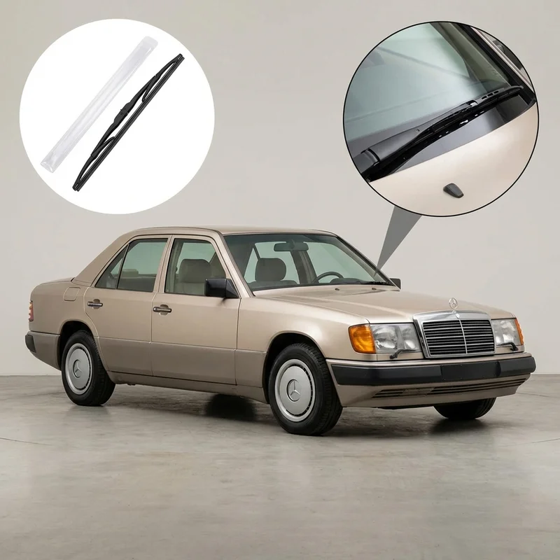 Mercedes-Benz 260E (1987 - 1989) 乘客側水撥 - 1