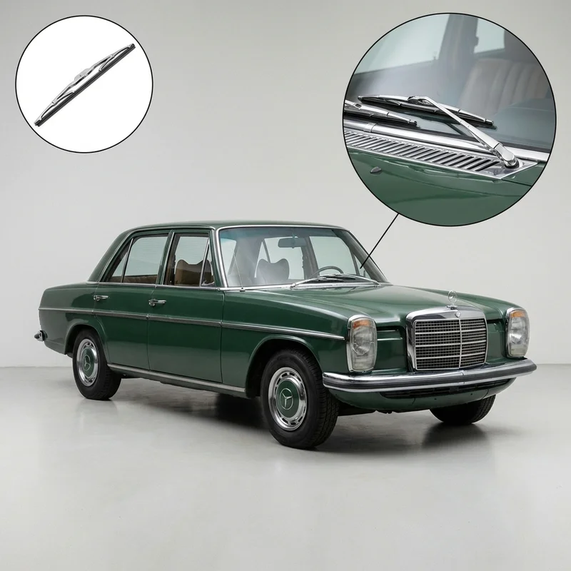 Passenger Side Wiper Blade for Mercedes-Benz 280 (1973 - 1976) - 1