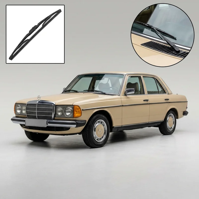 Passenger Side Wiper Blade for Mercedes-Benz 280C (1973 - 1976) - 1