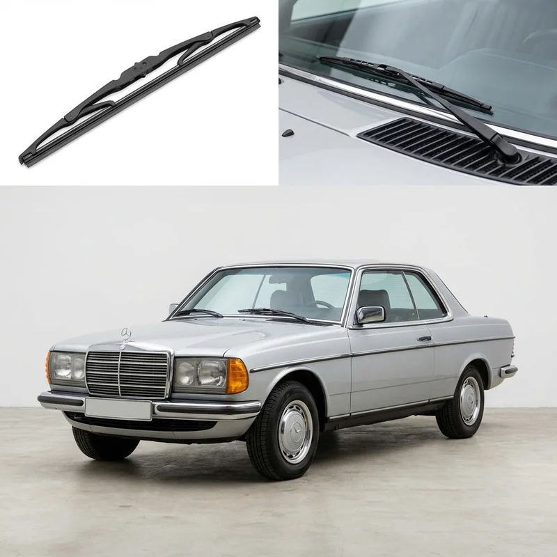 Driver Side Wiper Blade for Mercedes-Benz 280CE (1978 - 1981) - 1