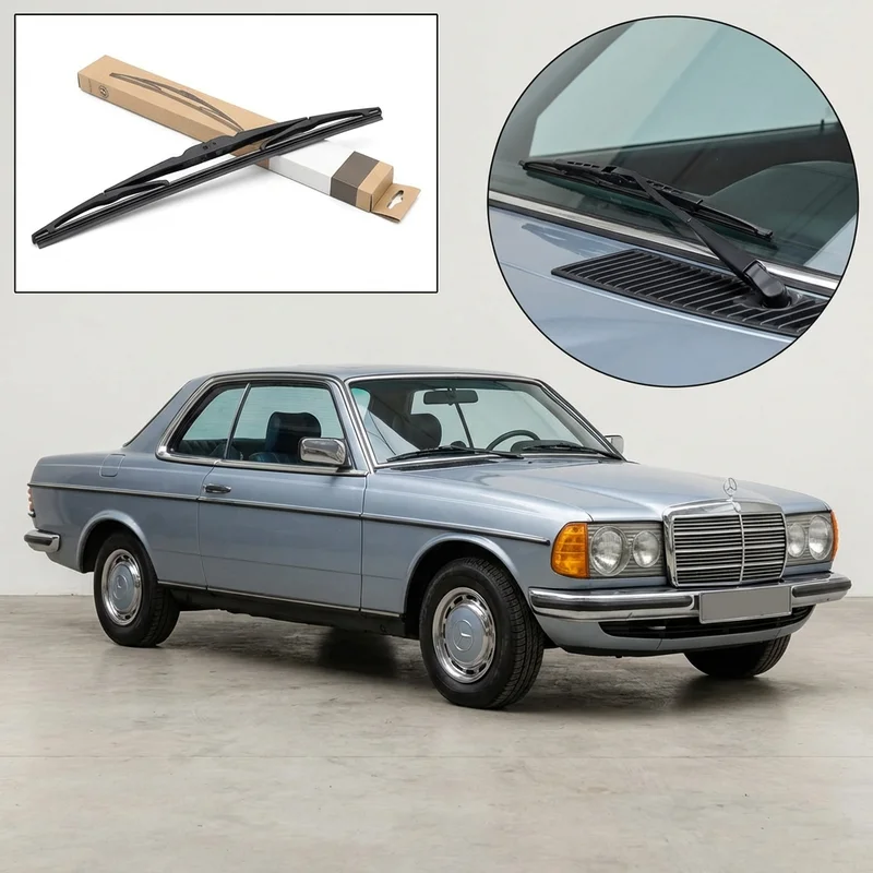 Passenger Side Wiper Blade for Mercedes-Benz 280CE (1978 - 1981) - 1