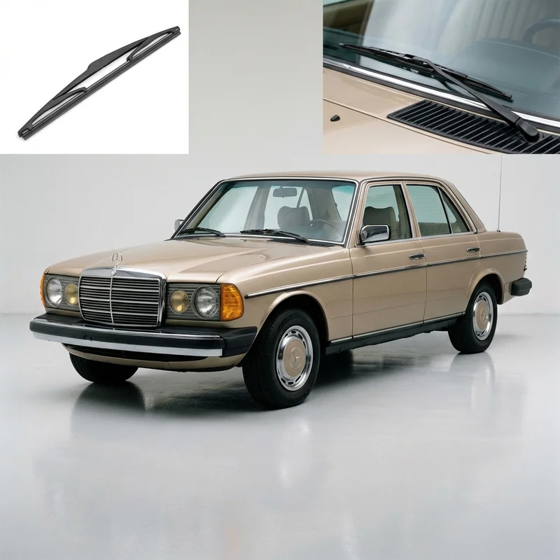 Driver Side Wiper Blade for Mercedes-Benz 280E (1977 - 1981) - 1