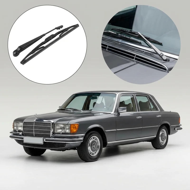Pasažiera puses logu tīrītāja slotiņa Mercedes-Benz 280S (1970 - 1976) - 1