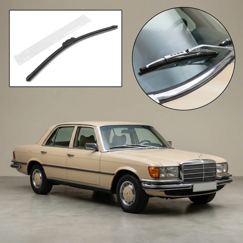 Passenger Side Wiper Blade for Mercedes-Benz 280SE (1968 - 1980) - 1