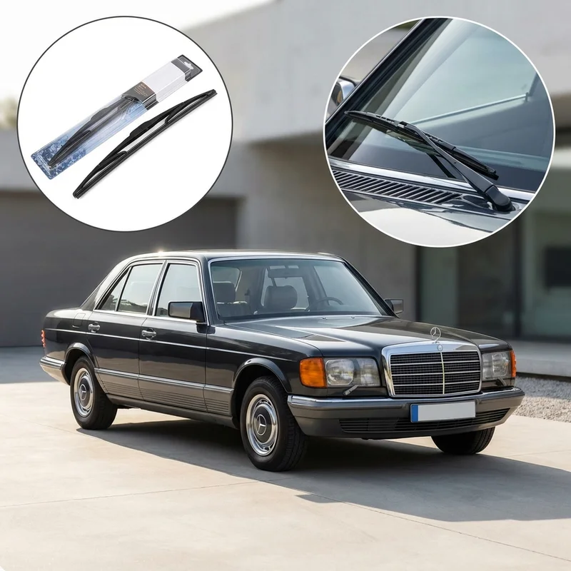 Driver Side Wiper Blade for Mercedes-Benz 280SEL (1970 - 1973) - 1