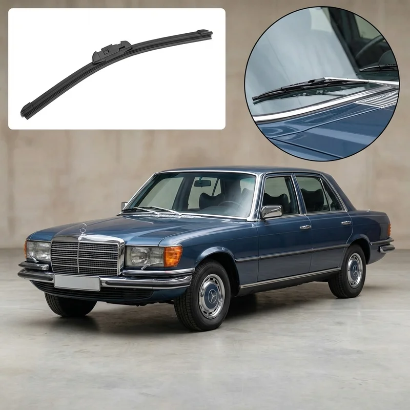 Passenger Side Wiper Blade for Mercedes-Benz 280SEL (1970 - 1973) - 1