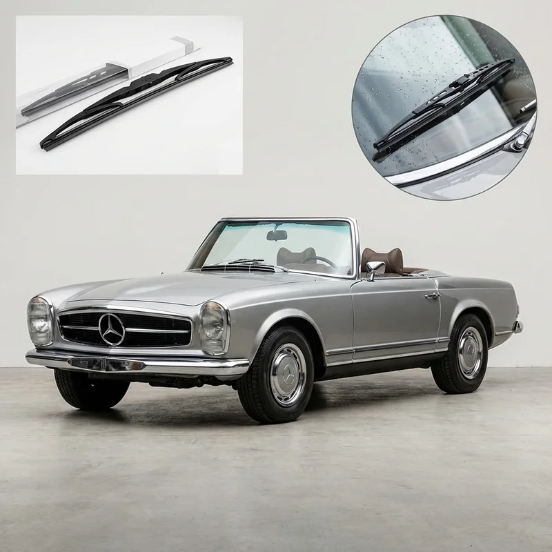 Driver Side Wiper Blade for Mercedes-Benz 280SL (1968 - 1971) - 1