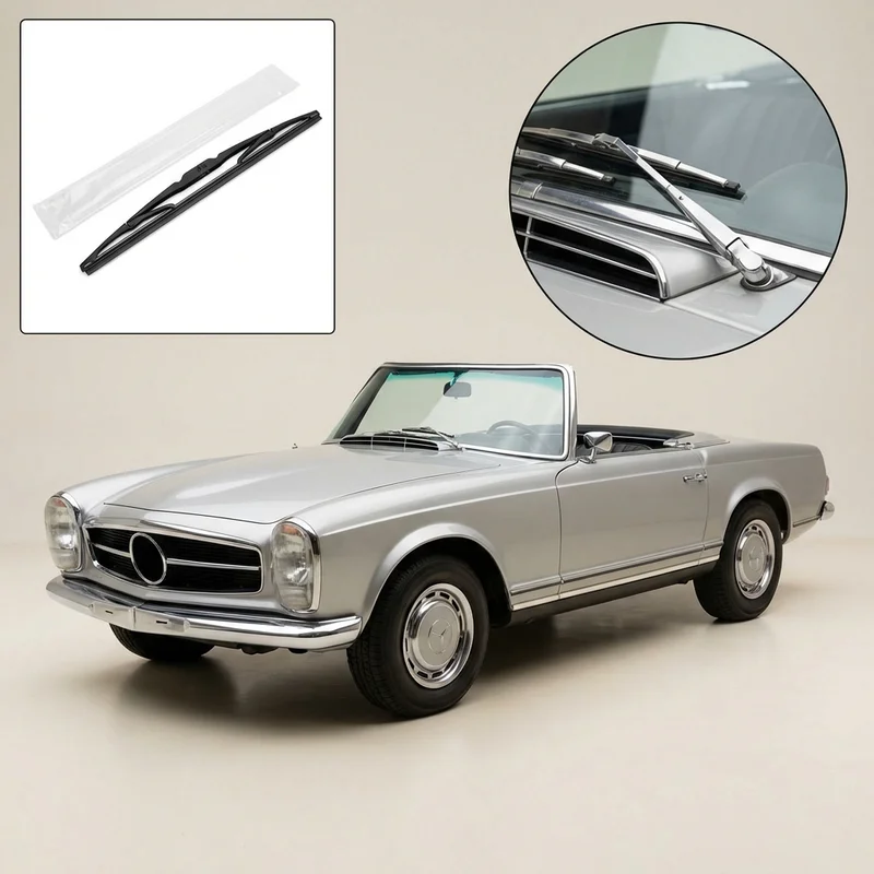 Passenger Side Wiper Blade for Mercedes-Benz 280SL (1968 - 1971) - 1