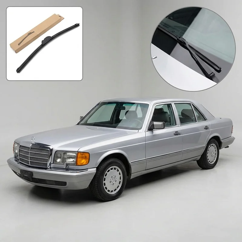 Driver Side Wiper Blade for Mercedes-Benz 300SD (1978 - 1993) - 1