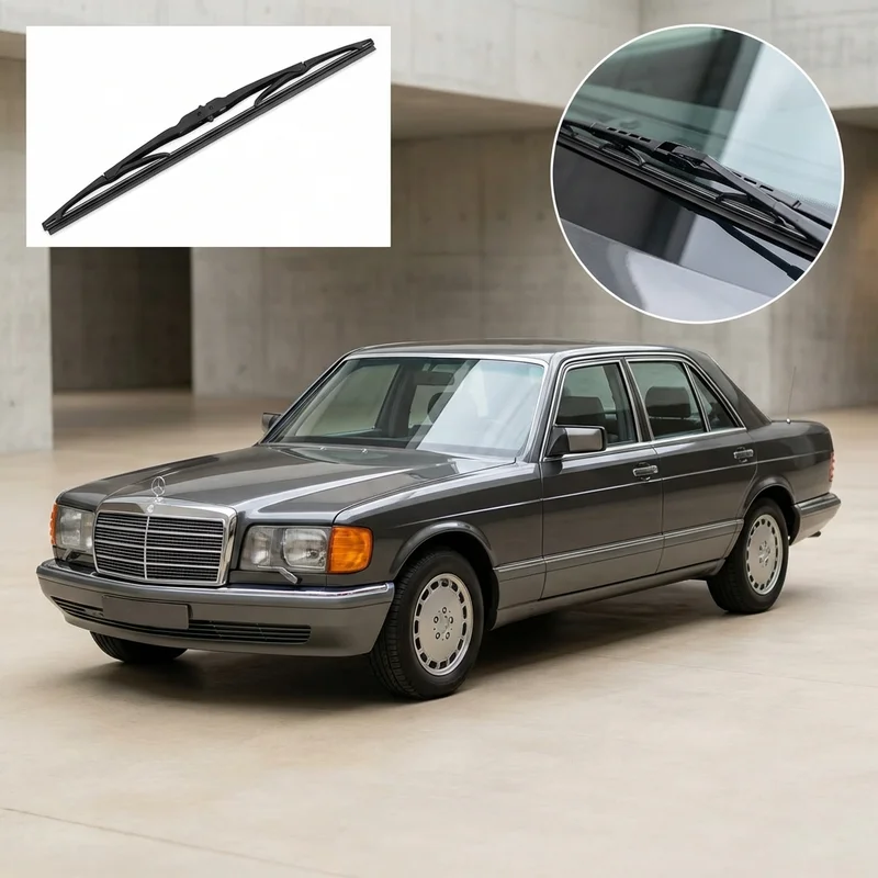 Driver Side Wiper Blade for Mercedes-Benz 300SDL (1986 - 1987) - 1