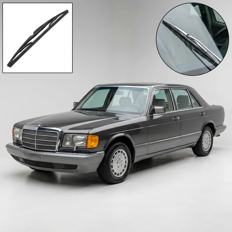 Passenger Side Wiper Blade for Mercedes-Benz 300SDL (1986 - 1987) - 1