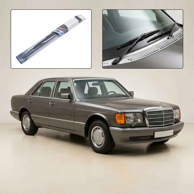 Driver Side Wiper Blade for Mercedes-Benz 300SE (1965 - 1993) - 1