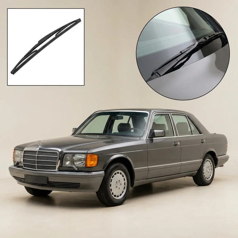 Passenger Side Wiper Blade for Mercedes-Benz 300SE (1965 - 1993) - 1