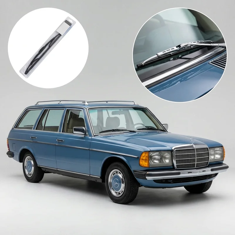 Driver Side Wiper Blade for Mercedes-Benz 300TD (1979 - 1987) - 1
