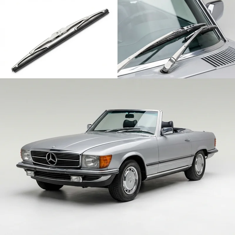 Driver Side Wiper Blade for Mercedes-Benz 350SL (1972 - 1972) - 1