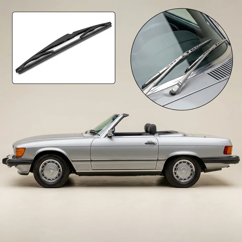 Driver Side Wiper Blade for Mercedes-Benz 380SL (1981 - 1985) - 1