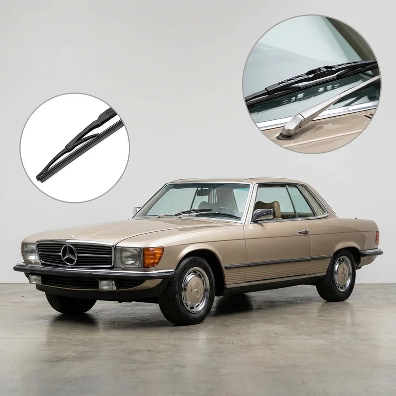 Driver Side Wiper Blade for Mercedes-Benz 380SLC (1981 - 1981) - 1