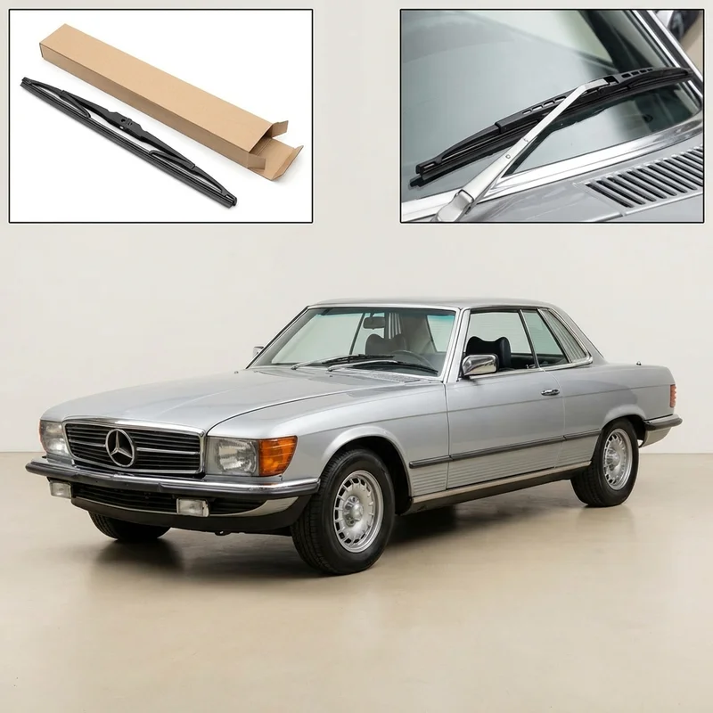 Passenger Side Wiper Blade for Mercedes-Benz 380SLC (1981 - 1981) - 1