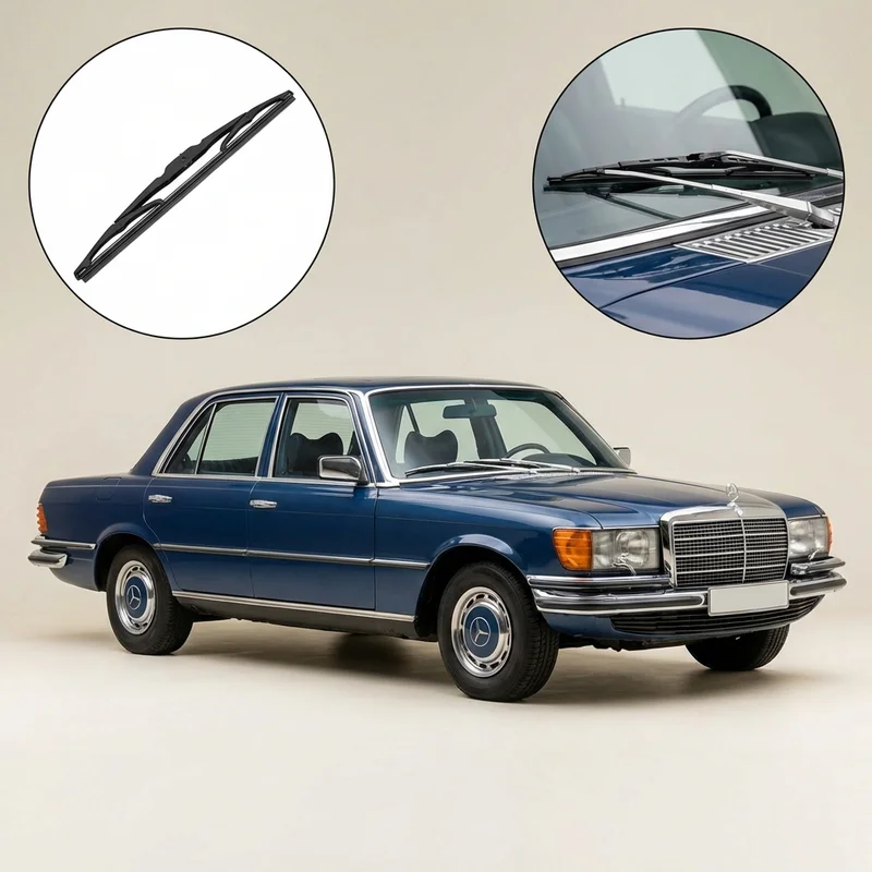 Driver Side Wiper Blade for Mercedes-Benz 450SE (1973 - 1976) - 1