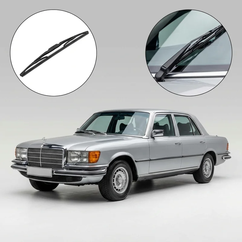 Passenger Side Wiper Blade for Mercedes-Benz 450SE (1973 - 1976) - 1