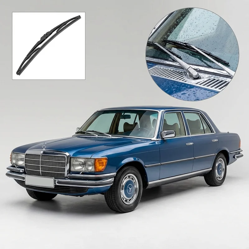 Driver Side Wiper Blade for Mercedes-Benz 450SEL (1973 - 1980) - 1