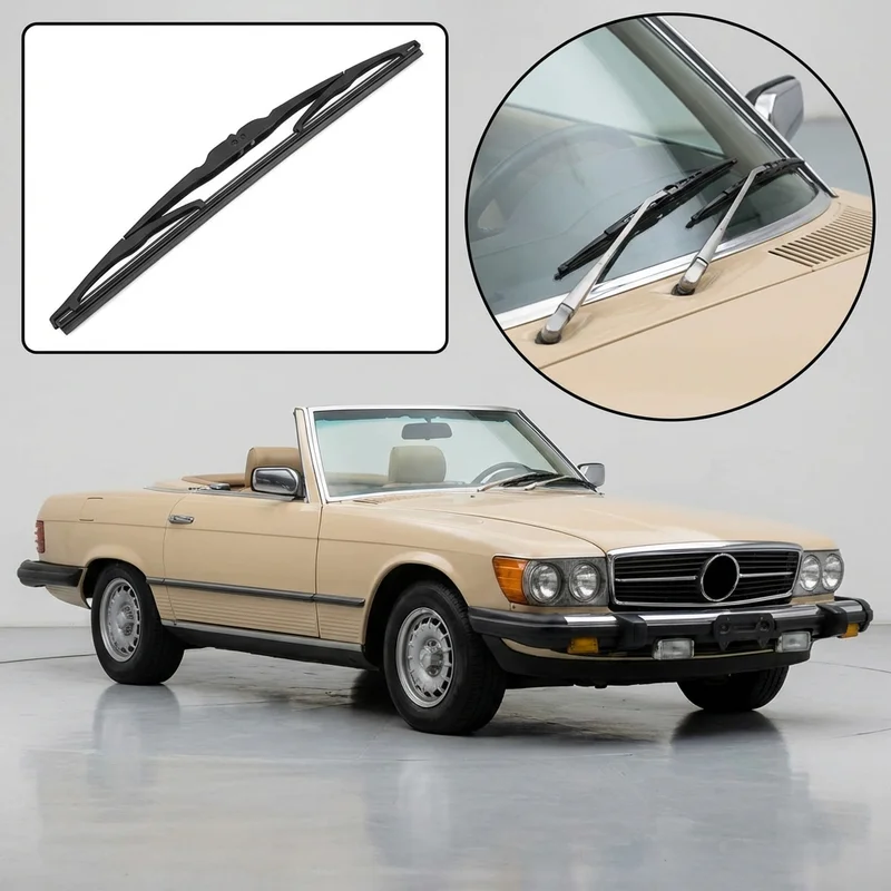 Driver Side Wiper Blade for Mercedes-Benz 450SL (1973 - 1980) - 1