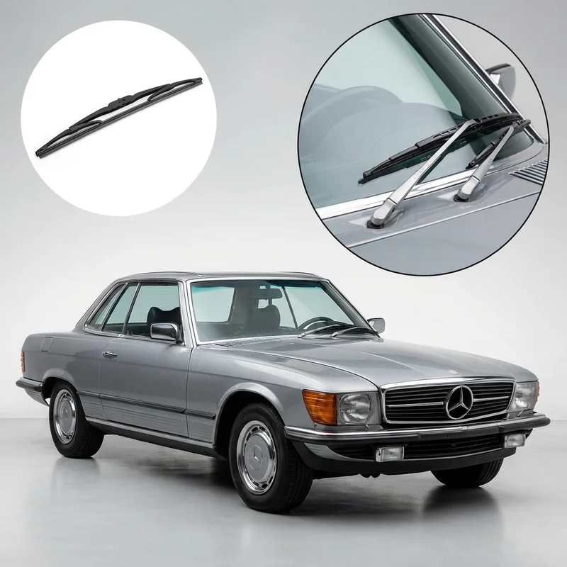 Driver Side Wiper Blade for Mercedes-Benz 450SLC (1973 - 1980) - 1